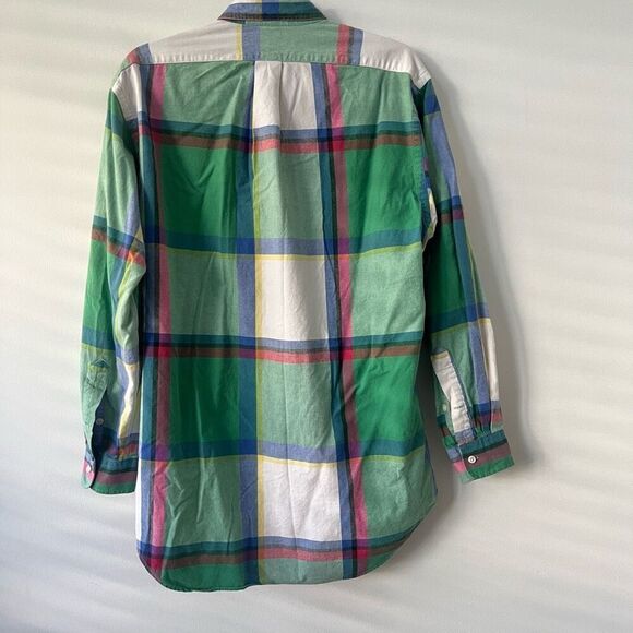 Polo Ralph Lauren Men's Multicolor Plaid Button-Up Long-Sleeve Shirt Size Small - Picture 2 of 7